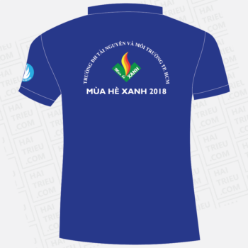 ao thun mua he xanh 2018 truong dai hoc tai nguyen va moi truong tp hcm