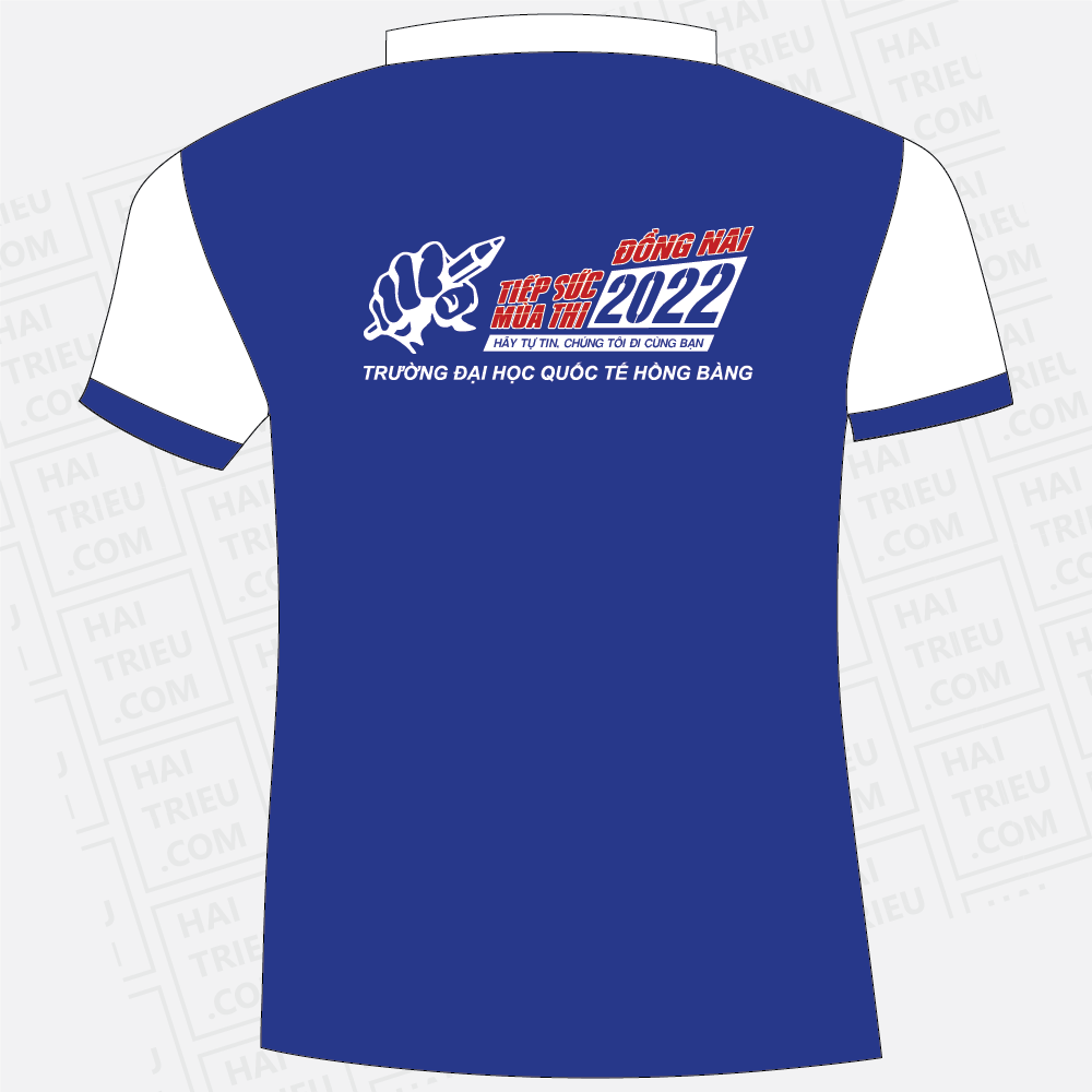 ao thun tiep suc mua thi 2022 dai hoc quoc te hong bang
