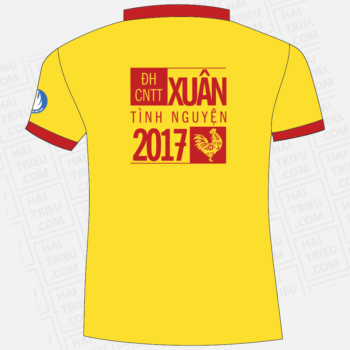 ao thun xuan tinh nguyen 2017 truong dai hoc cong nghe thong tin dhqg tp hcm