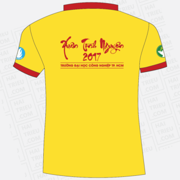 ao thun xuan tinh nguyen 2017 truong dai hoc cong nghiep tp hcm