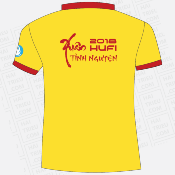 ao thun xuan tinh nguyen 2018 hufi