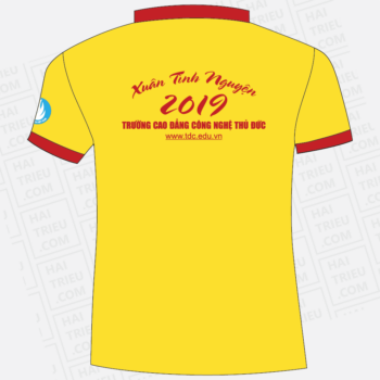 ao thun xuan tinh nguyen 2019 truong cao dang cong nghe thu duc