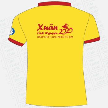 ao thun xuan tinh nguyen 2020 truong dai hoc cong nghe tp hcm
