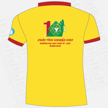 ao thun xuan tinh nguyen 2020 truong dai hoc kinh te luat dhqg hcm