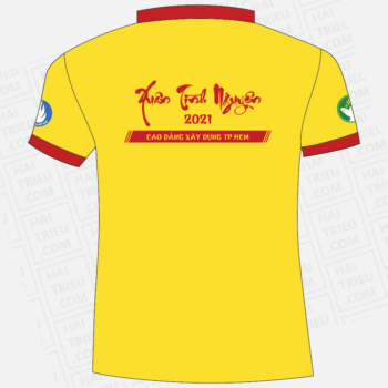 ao thun xuan tinh nguyen 2021 cao dang xay dung tp hcm