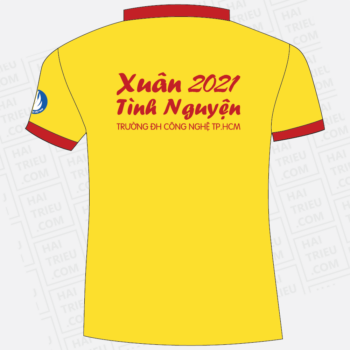 ao thun xuan tinh nguyen 2021 truong dai hoc cong nghe tp hcm