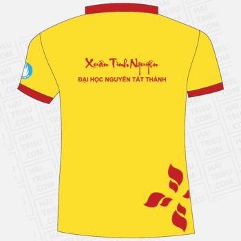 ao thun xuan tinh nguyen 2022 dai hoc nguyen tat thanh