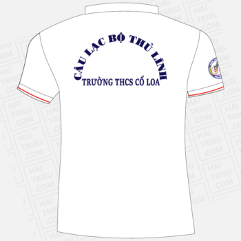 dong phuc thanh vien clb thu linh truong thcs co loa