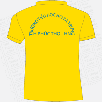 dong phuc trong tieu hoc hai ba trung