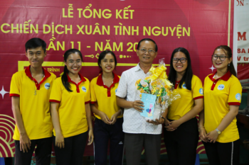 hinh anh dong phuc chien dich xuan tinh nguyen 2019 truong dai hoc sai gon