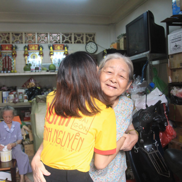 hinh anh dong phuc sinh vien chien dich xuan tinh nguyen 2019 truong dai hoc sai gon