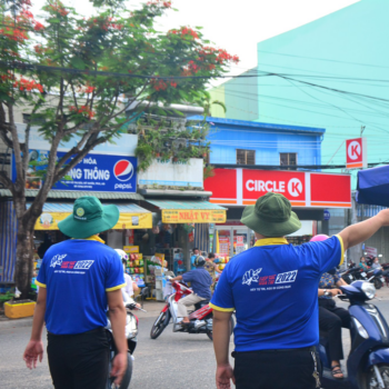 hinh anh dong phuc tiep suc mua thi 2022 dai hoc an giang