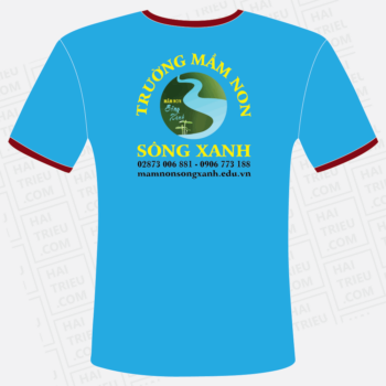 dong phuc hoc sinh mam non song xanh