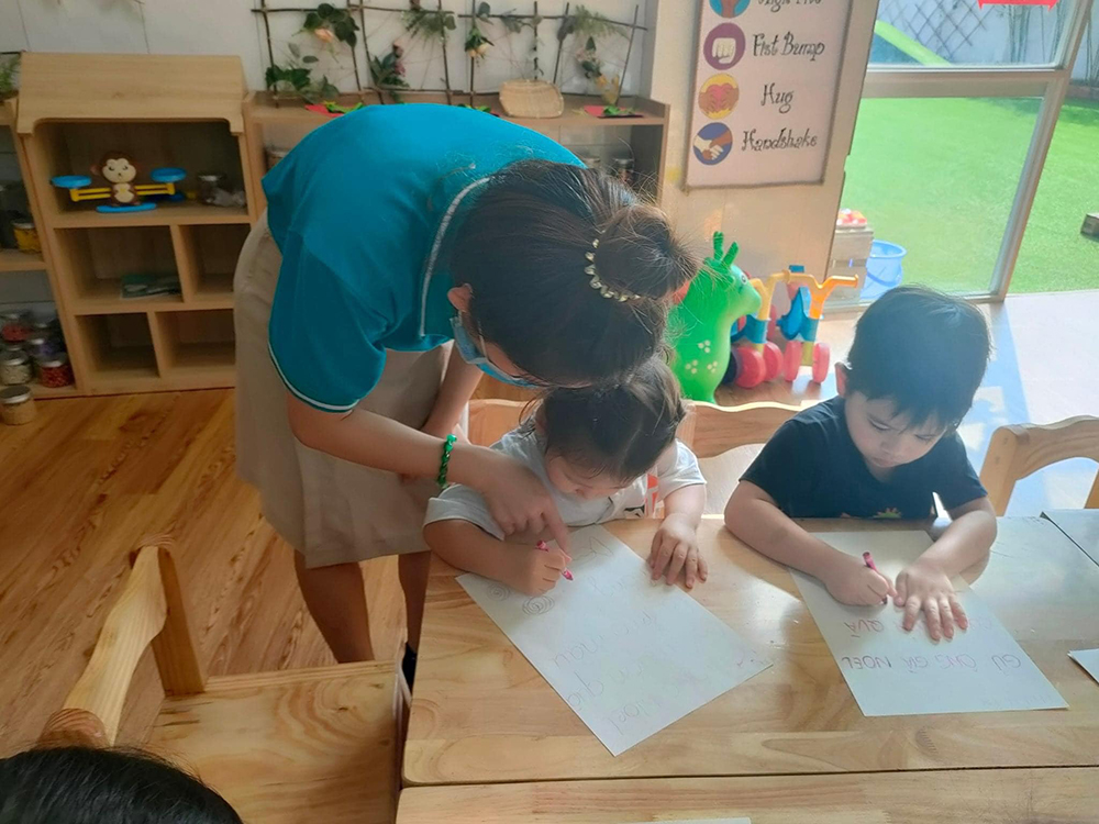 dong phuc ntc academy mam non nha tre con