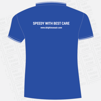 ao thun nhan vien dolphin sea air services speedy with best care