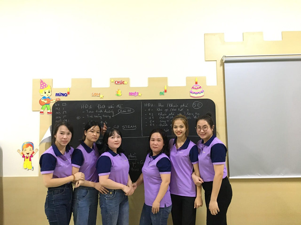 dong phuc hoc sinh truong mam non children's city