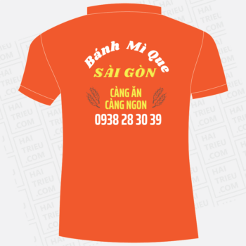 ao thun nhan vien banh mi que sai gon cang an cang ngon