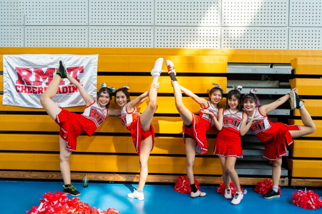 hinh anh co rmit cheerleading