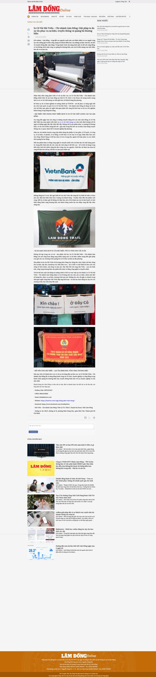 archive in co vai hai trieu lam dong tren bao lam dong scaled